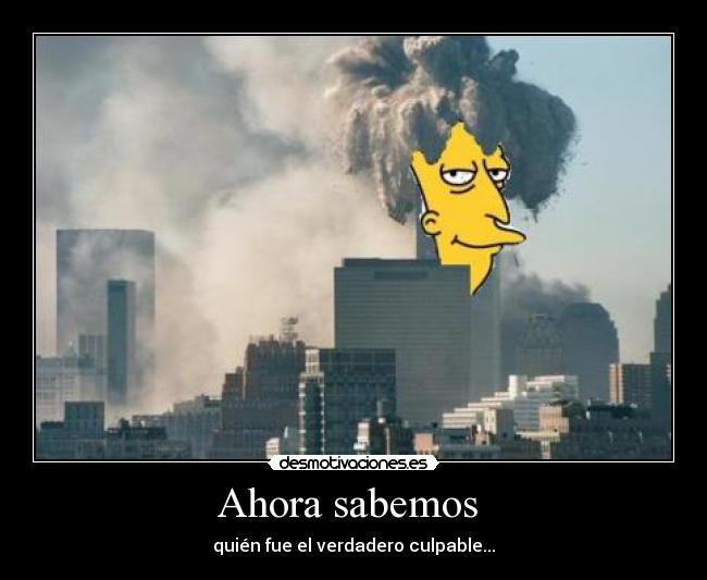 Ahora sabemos - quién fue el verdadero culpable...