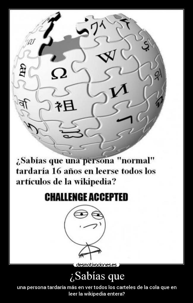 carteles challegne accepted desmotivaciones