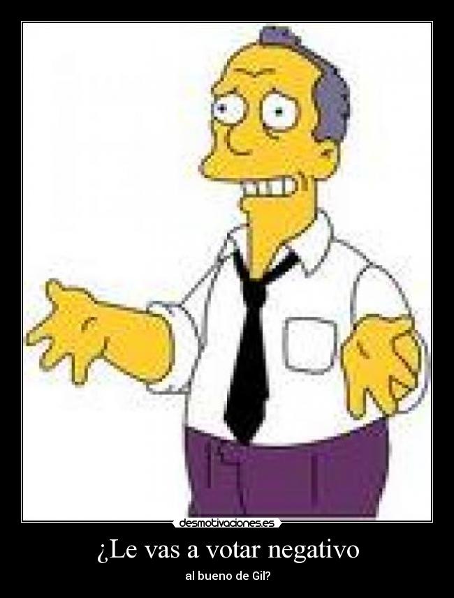 ¿Le vas a votar negativo - 