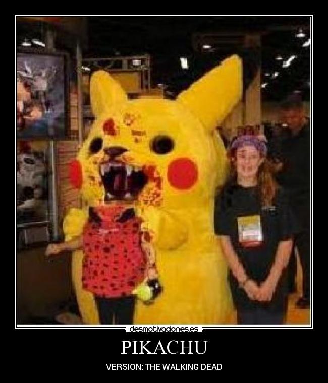 PIKACHU - VERSION: THE WALKING DEAD