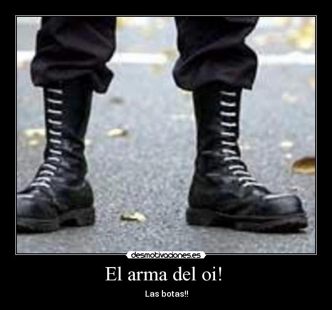 El arma del oi!  - 