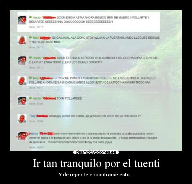 Ir tan tranquilo por el tuenti - Y de repente encontrarse esto...