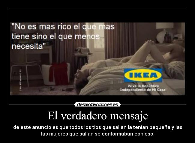 El verdadero mensaje - 