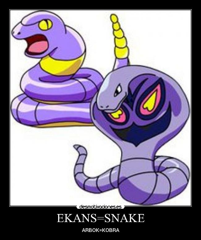 EKANS=SNAKE - 