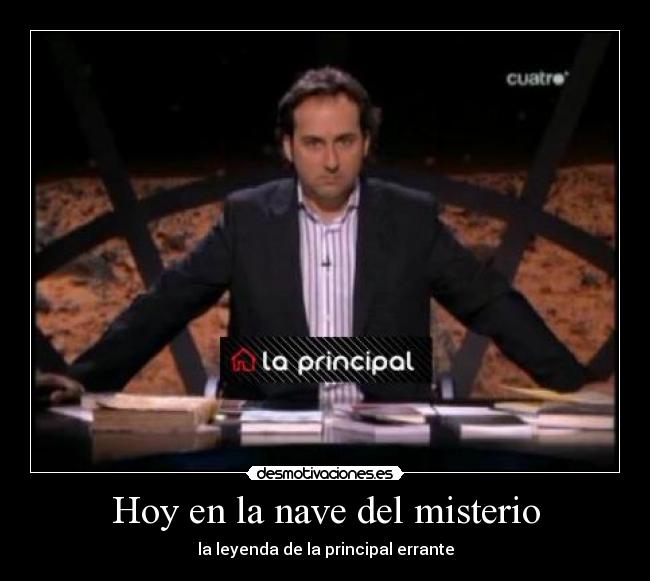 Hoy en la nave del misterio -