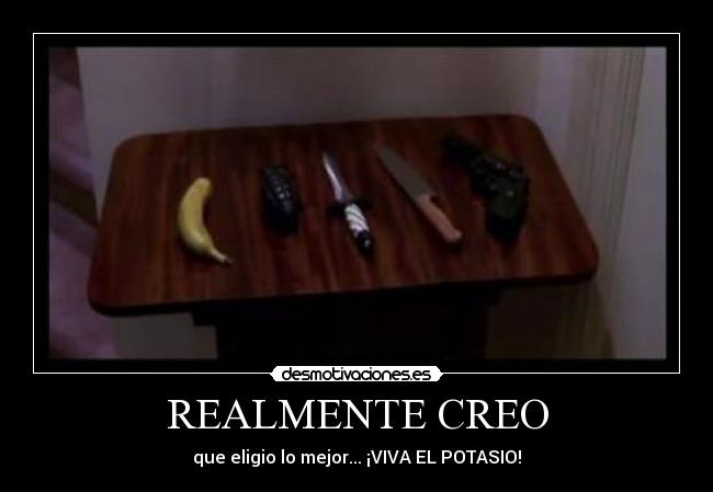 REALMENTE CREO - 