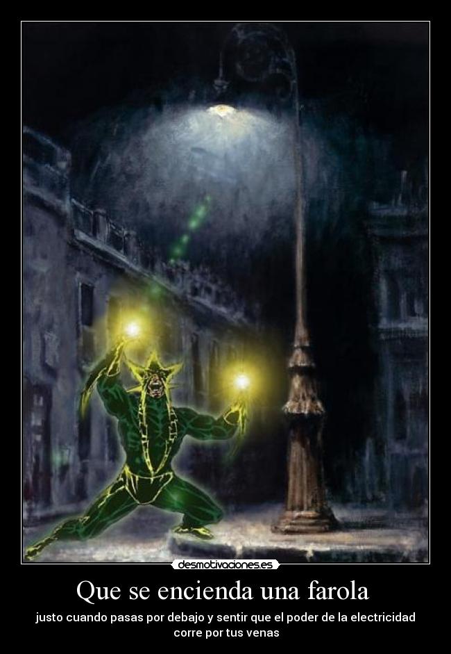 Que se encienda una farola  - 