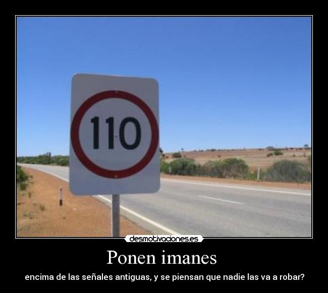 Ponen imanes  - 