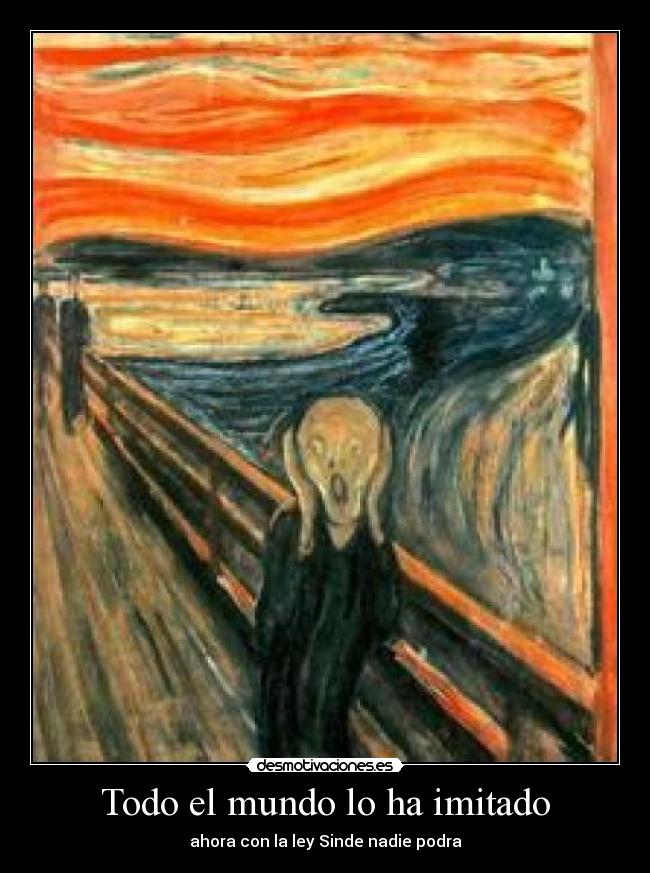 Todo el mundo lo ha imitado - ahora con la ley Sinde nadie podra