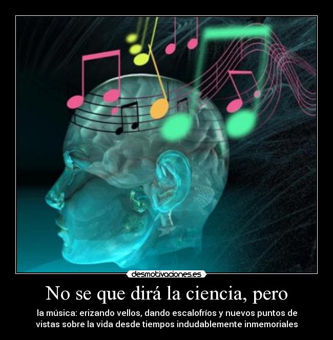 No se que dirá la ciencia, pero - 