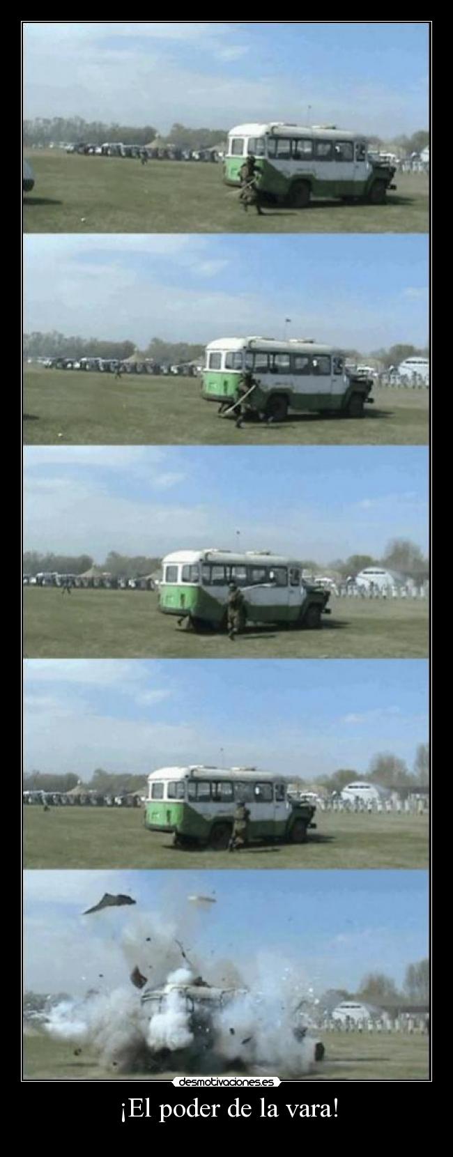 ¡El poder de la vara! -