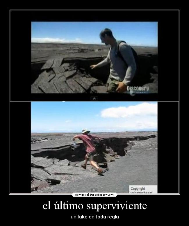 el último superviviente - un fake en toda regla