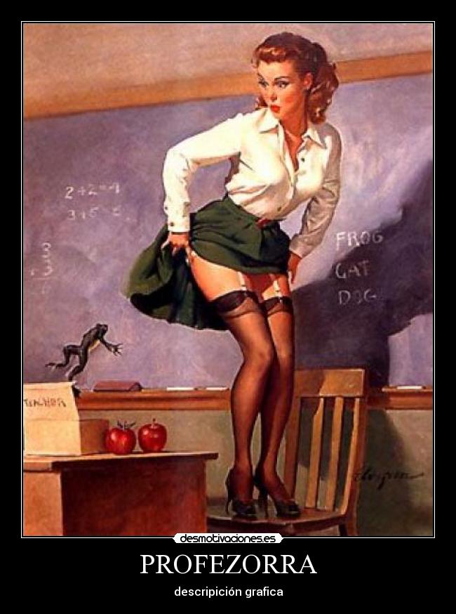 PROFEZORRA - descripición grafica