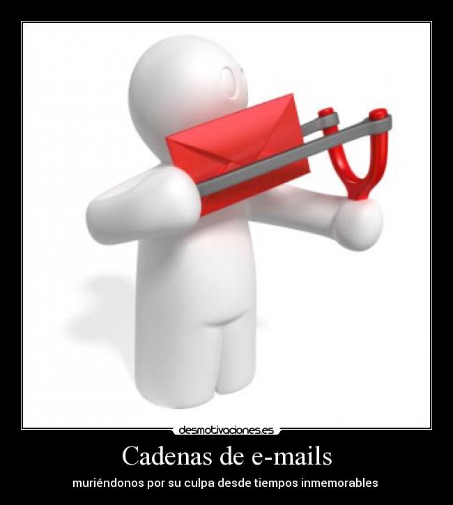 Cadenas de e-mails - 