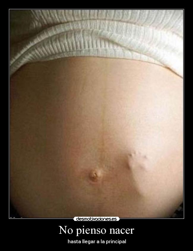 No pienso nacer - 
