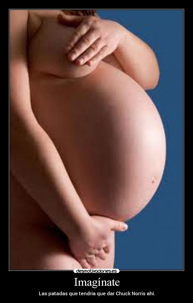 Imagínate - Las patadas que tendría que dar Chuck Norris ahí.