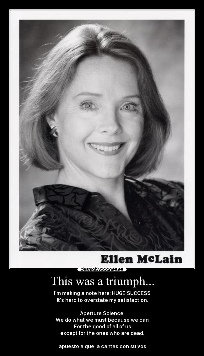 carteles gladosellenmclain desmotivaciones