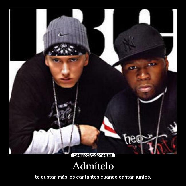 Admítelo - te gustan más los cantantes cuando cantan juntos.