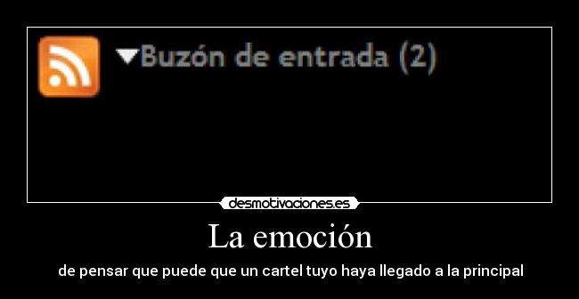 La emoción - 