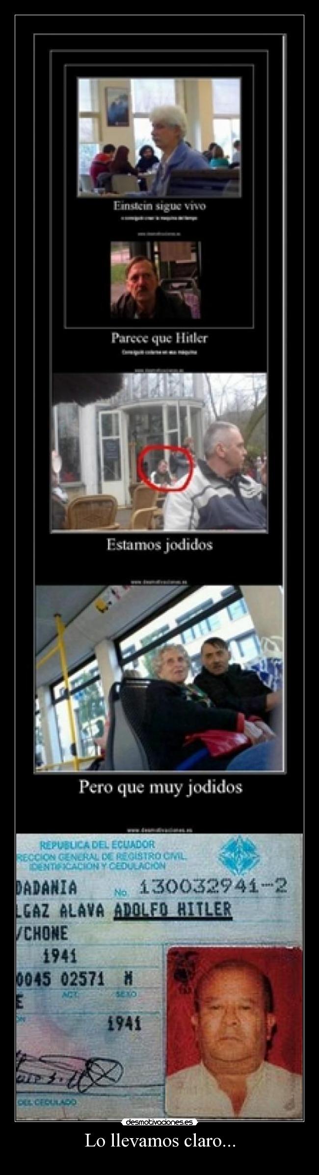 Lo llevamos claro... - 