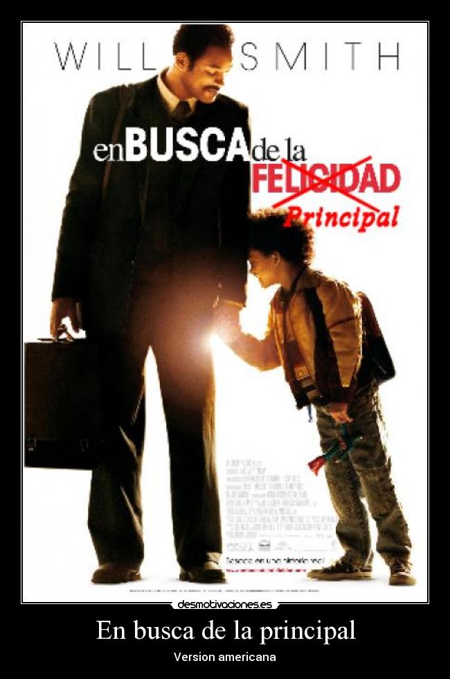 En busca de la principal - Version americana