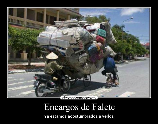 Encargos de Falete -