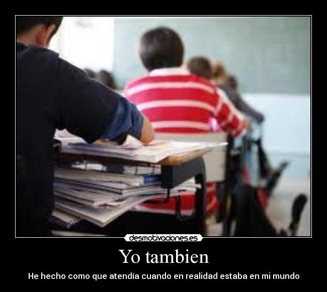 Yo tambien -
