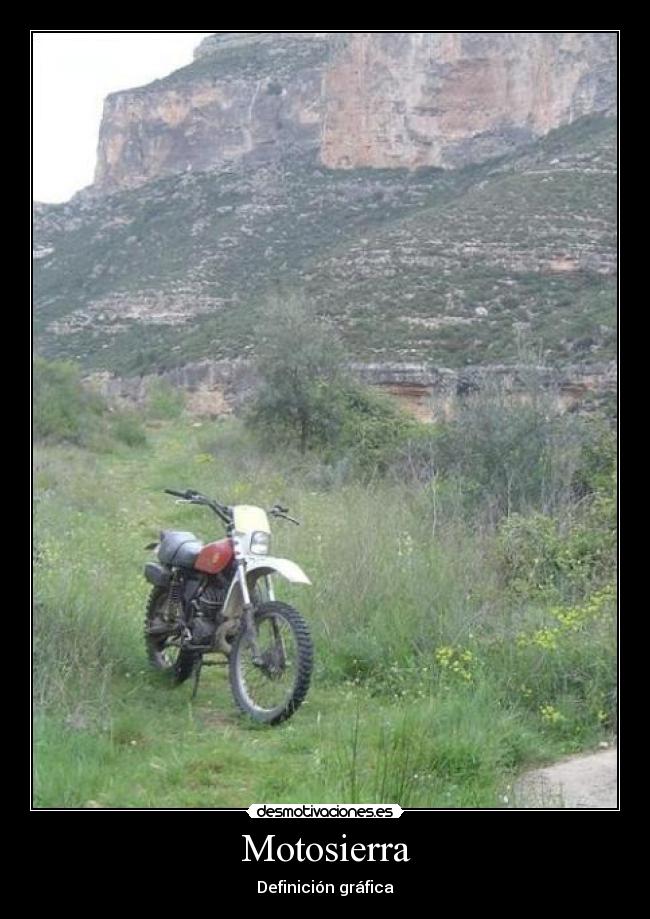 Motosierra -