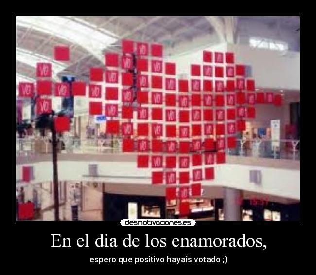 En el dia de los enamorados, - 