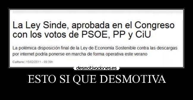 ESTO SI QUE DESMOTIVA -  