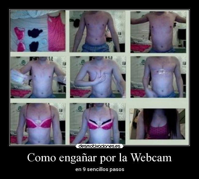 Como engañar por la Webcam -