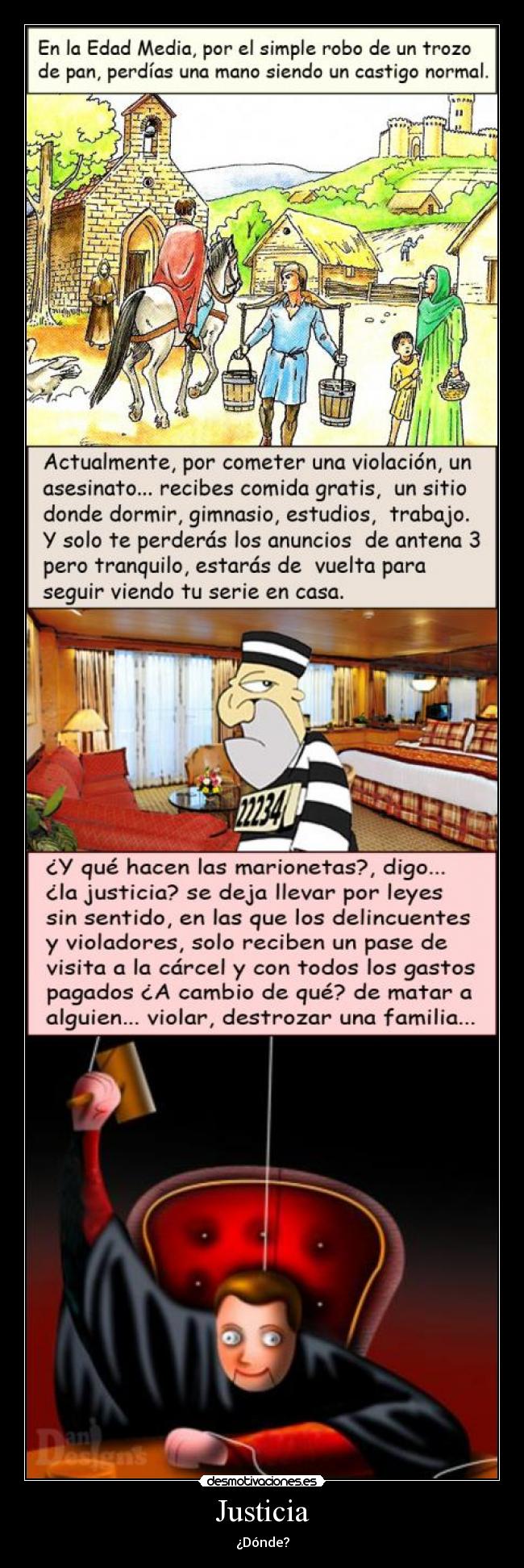 Justicia - ¿Dónde?