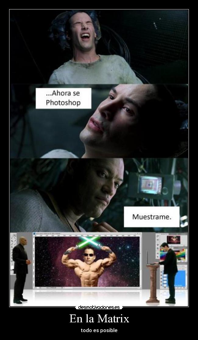 carteles matrix desmotivaciones