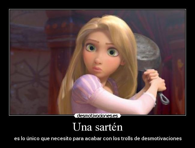 Una sartén -
