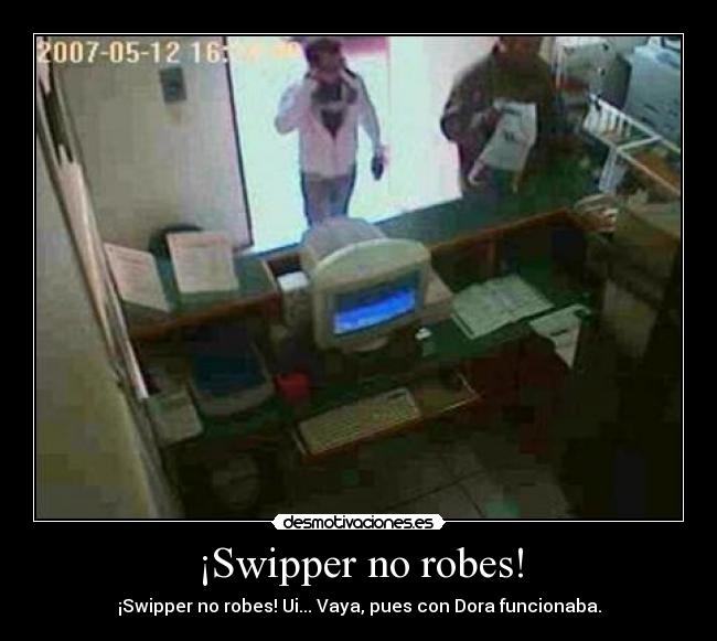 ¡Swipper no robes! - 