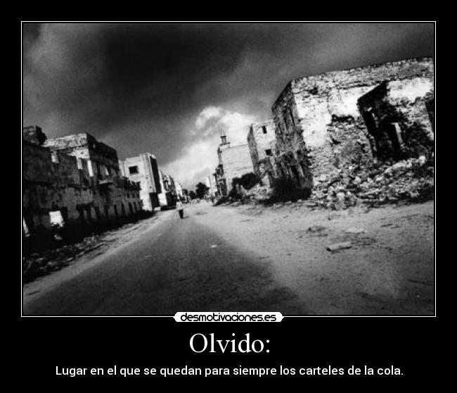 Olvido: - 
