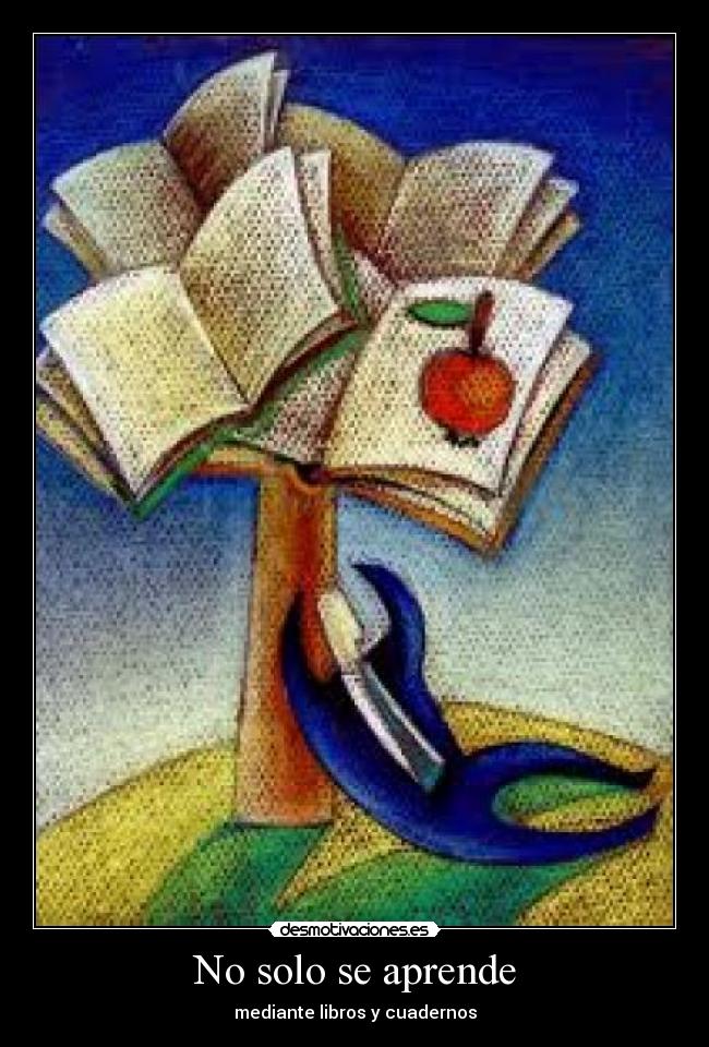 No solo se aprende - 