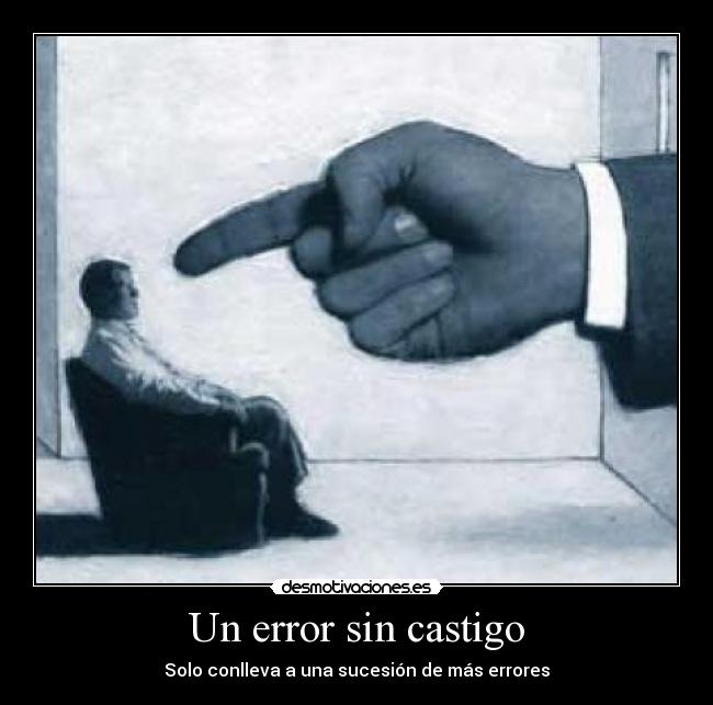 Un error sin castigo - 