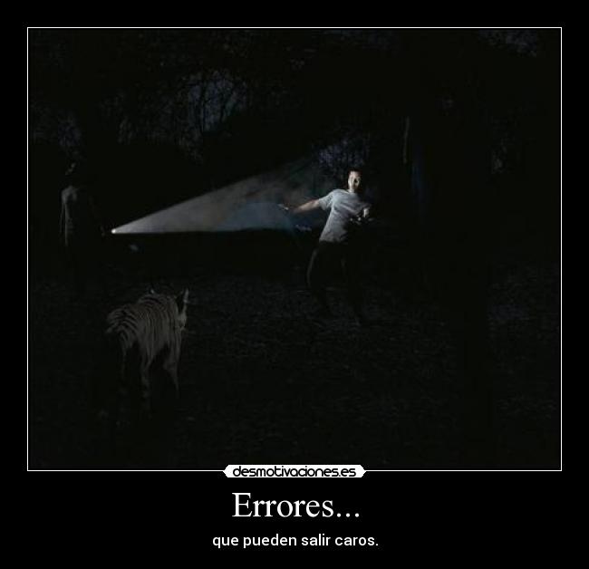 Errores... -