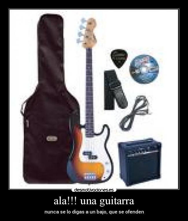 ala!!! una guitarra -