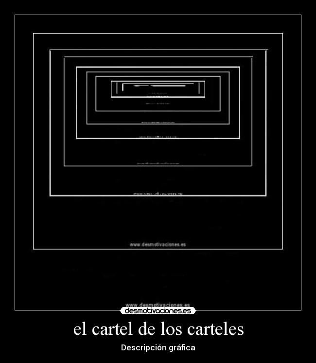 el cartel de los carteles - Descripción gráfica