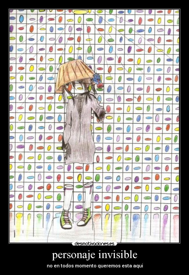 personaje invisible - 