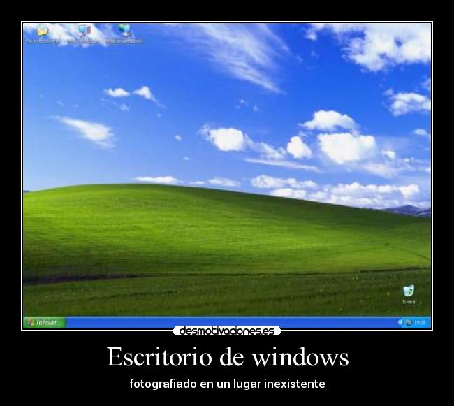 Escritorio de windows - 