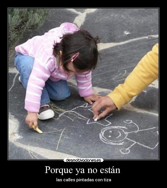 Porque ya no están -