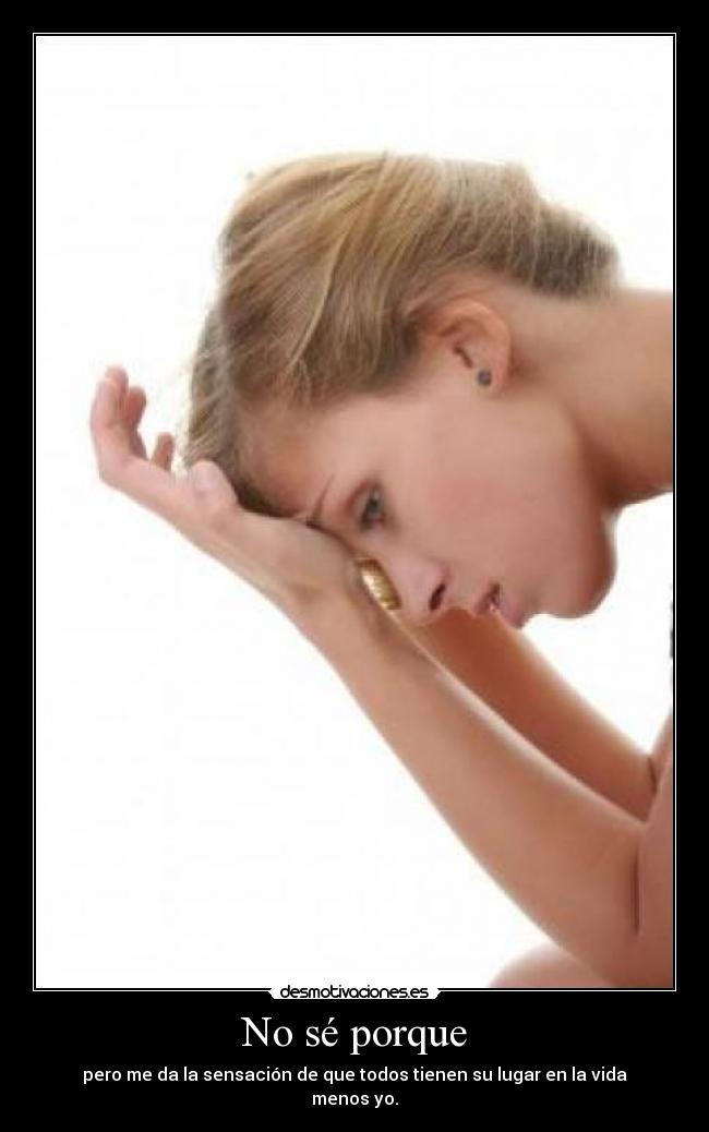 No sé porque - 