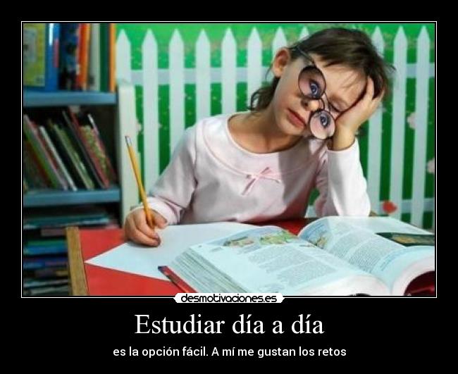 Estudiar día a día -