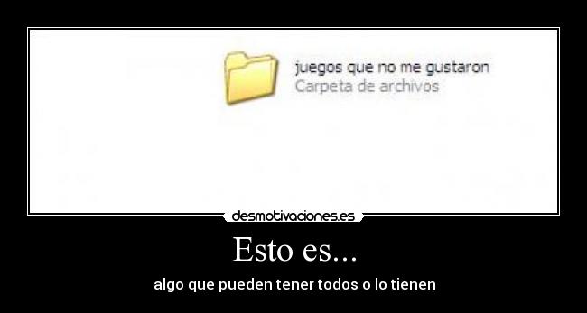 Esto es... -