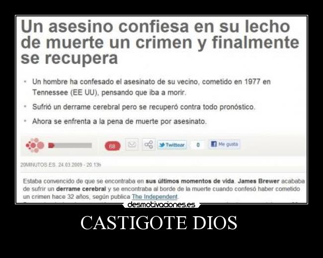CASTIGOTE DIOS -