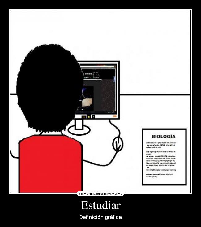 Estudiar - Definición gráfica