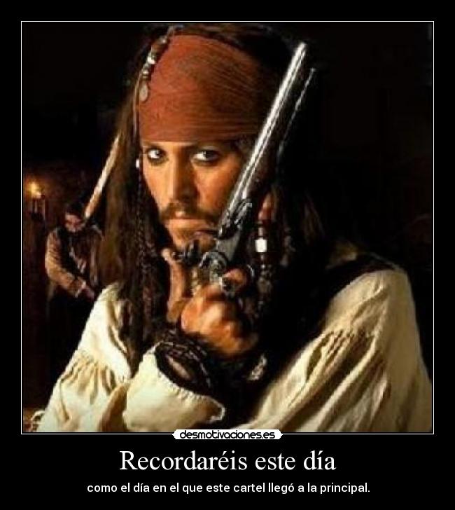 Recordaréis este día -